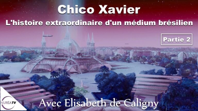 Chico Xavier avec Elisabeth de Caligny sur NURÉA TV