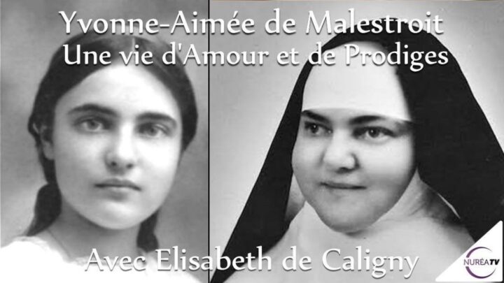 Yvonne-aimée de malestroit avec Elisabeth de Caligny
