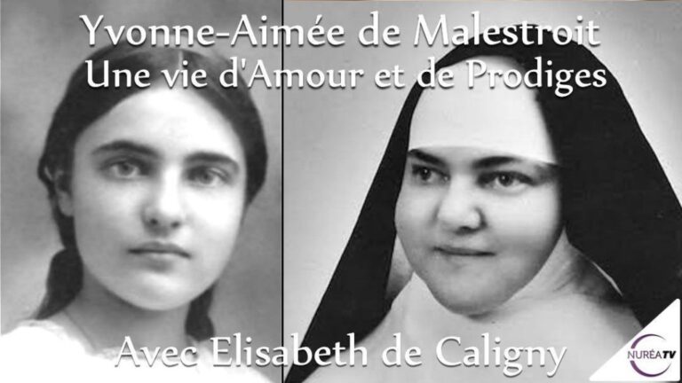 Yvonne-aimée de malestroit avec Elisabeth de Caligny