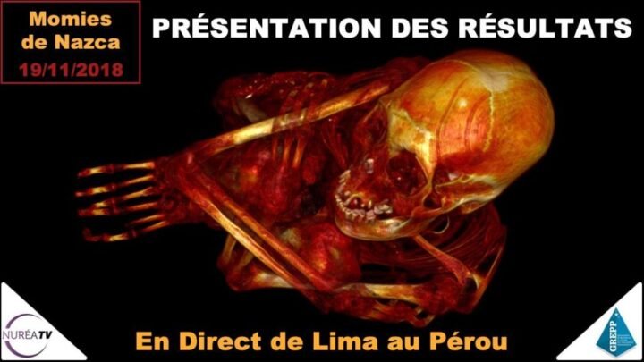 momies de nazca présentation des résultats à Lima sur Nuréa Tv