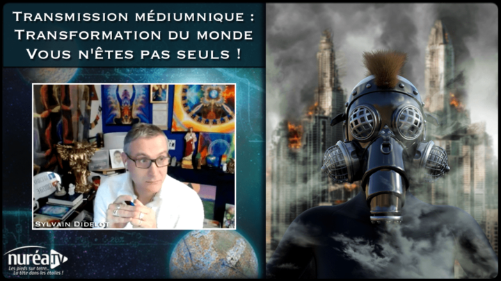 Prédictions / Transmission médiumnique de Sylvain Didelot : Transformation du monde (Extrait 2020) sur Nuréa TV