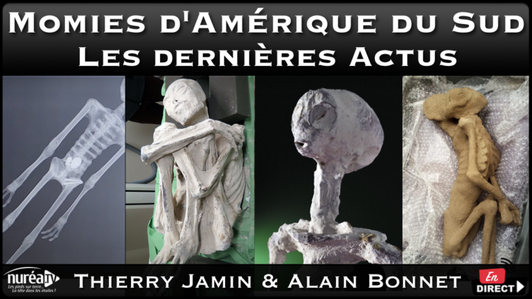 « Momies d’Amérique du Sud : Les dernières actus » avec Thierry Jamin et Alain Bonnet sur NURÉA TV