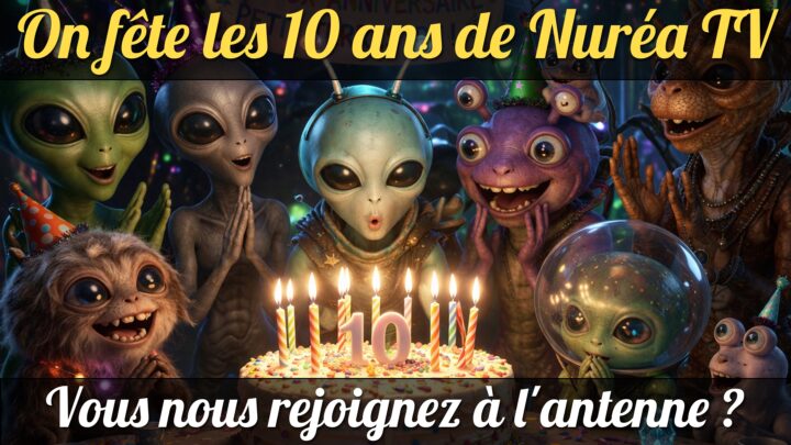 Anniversaire Nurea C'est vous qui prenez l'antenne