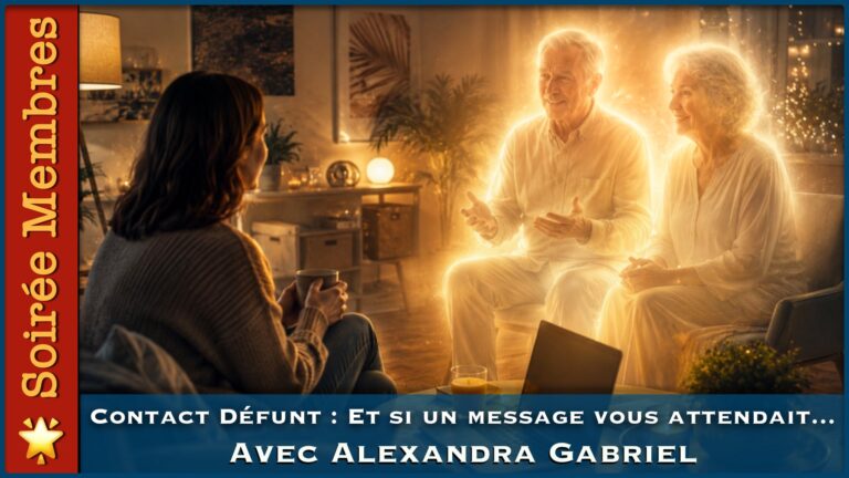 soiree membres alexaNdra grabriel mai 2026 contact défunts
